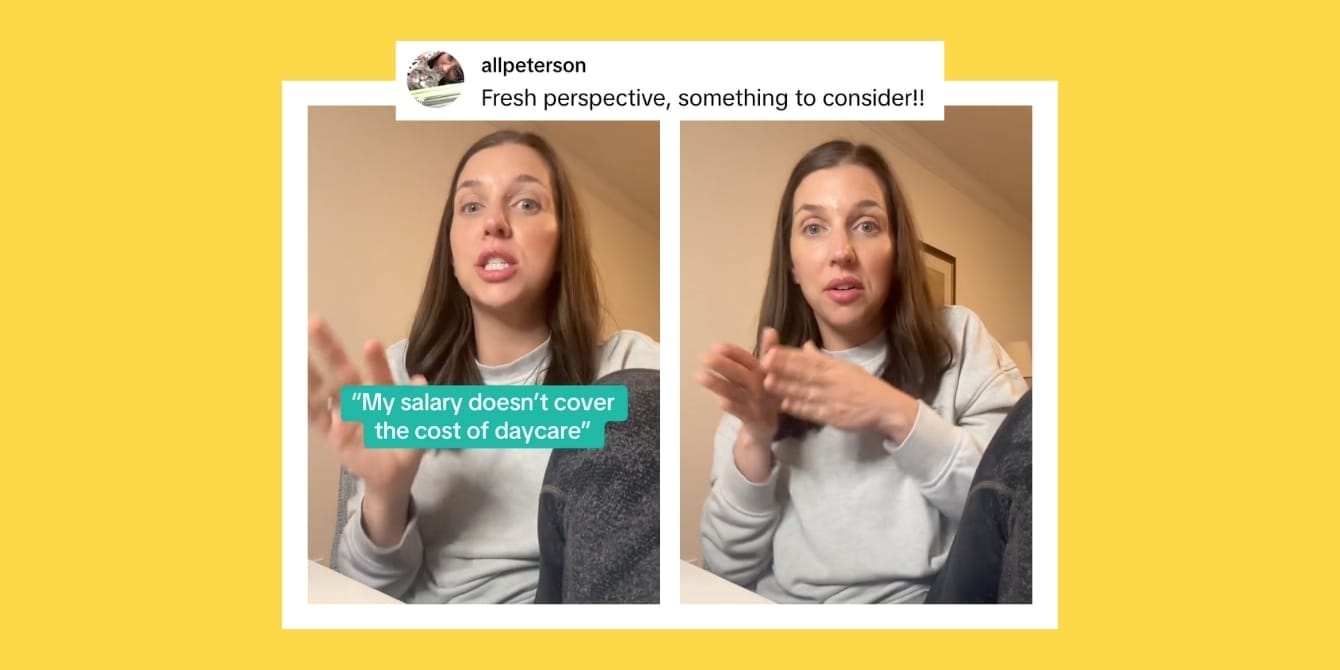 Viral TikTok sparks debate on childcare costs and shared family payments
